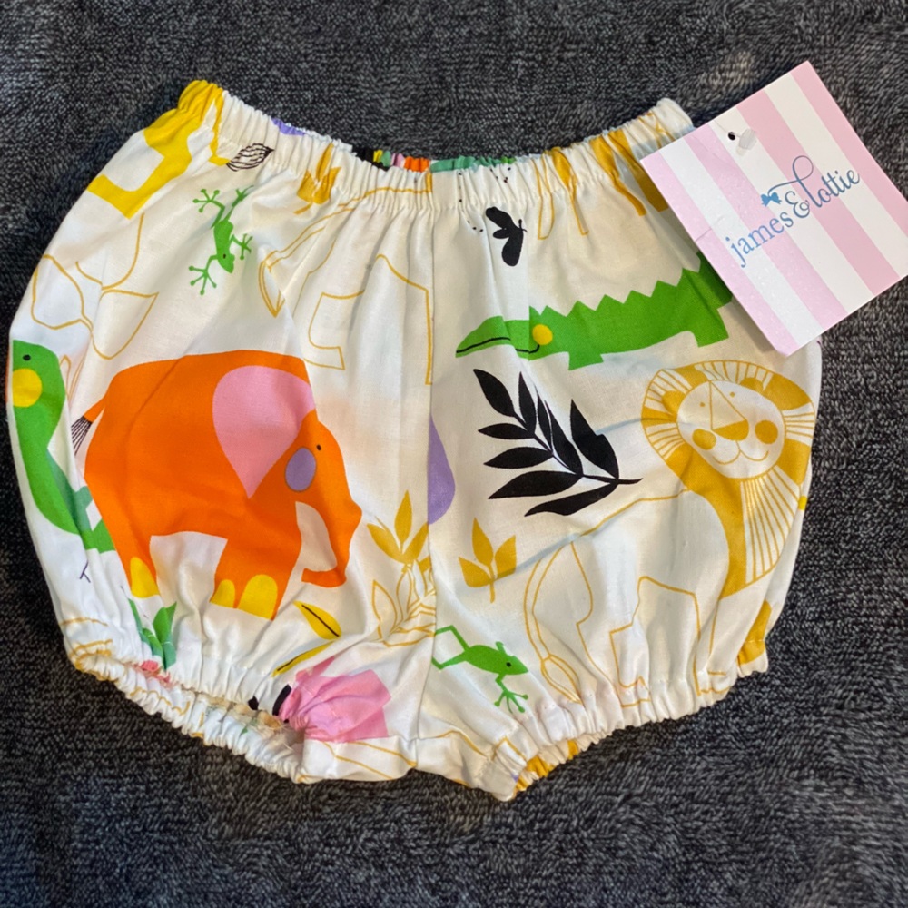 James & Lottie 6 month baby boy bloomers. NWT